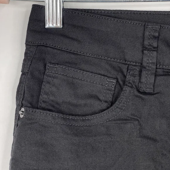 NWT prAna Oday Jean Regular Inseam in Black Out 6 High Rise Skinny #7418 - Picture 4 of 16